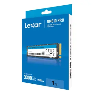 Lexar SSD NM610PRO 1TB m.2 NVME PCIe3X4 Hard Drive