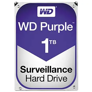 Western Digital 1000GB SATA III 5400Rpm 3.5" Purple Hard Disk