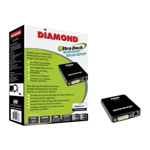 External graphics card with DIAMOND network port MDS3900 DisplayLink DL-3900 Chipset
