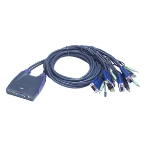 Aten 4-Port PS/2-USB VGA KVM CS64US Splitter