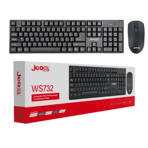JEDEL WS732 wireless keyboard and mouse set