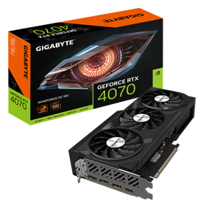 Gigabyte RTX 4070 WindForce OC 12GB graphics card