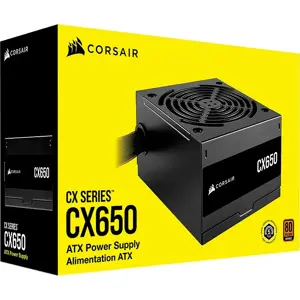 CORSAIR CX Series CX650 – 650 Watt 80 PLUS Bronze ATX Power Supply