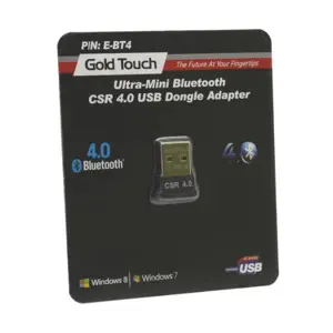 Gold Touch USB Bluetooth Vr. 4.0 Dongle Adapter
