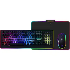 DRAGON PC KIT GPDRA-PCK-RGB Gaming Keyboard Mouse Pad Set