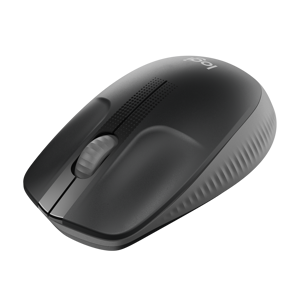 Logitech Full-Size Wireless Mouse M190- BLACK