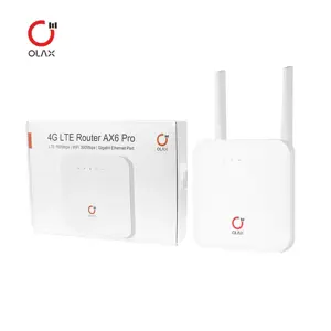 OLAX AX6 Pro High Speed ​​Wireless Wifi Routers Cat4 4g LTE CPE 4000mah