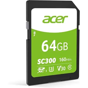 Acer SC300 SD CARD 64GB Class 10 160MB/s Memory Card