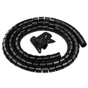 Cable tie with a diameter of 25 mm + threading tool, 20 meters long, black