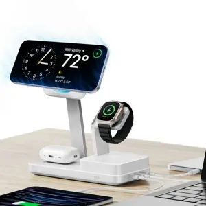 מטען ESR 100W 6-in-1 Charging Station with MagSafe + CryoBoost,Arctic White