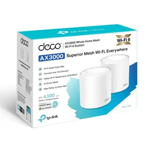 TP-LINK Deco X50 2 pack AX3000 Whole Home Mesh WiFi 6 System Access Point