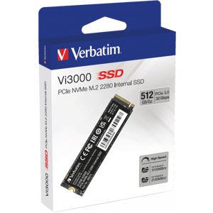 Verbatim Vi3000 512GB PCIe NVMe SSD Hard Drive