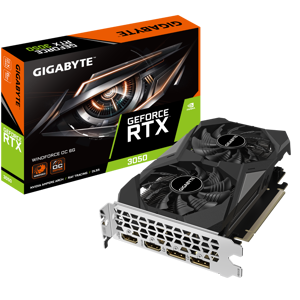 Gigabyte GeForce RTX 3050 Windforce 2 6GB graphics card