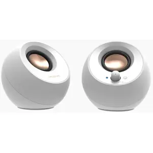 Creative PEBBLE 4.4W RMS White Computer Speakers