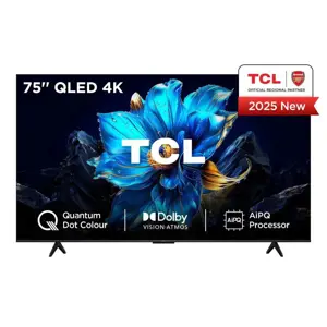 TCL 75" 4K QLED SMART TV Google TV 75P7K