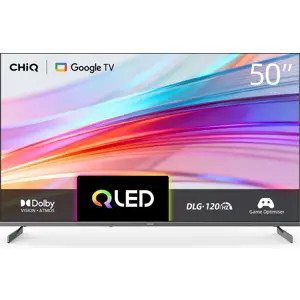 CHIQ U50QM10S Smart TV - 50" QLED 4K Google TV
