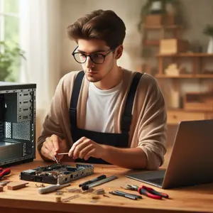 Basic computer assembly without software