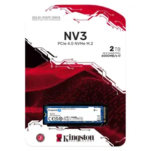 KINGSTON 2TB NV3 PCIe 4.0 NVMe M.2 2280 SSD SNV3S/2000G Hard Disk