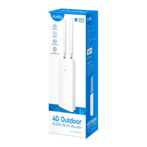 CUDY LT400 Outdoor Indoor/Outdoor 4G N300 Wi-Fi Router Cellular Router