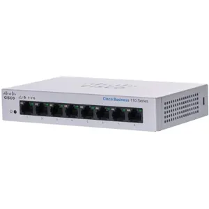 Cisco Gigabit Desktop 8 Channel Switch CBS110-8T-D