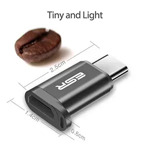 ESR Micro to USB-C Adapter -Black