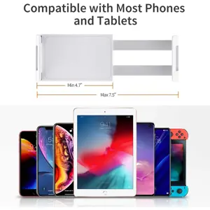Desk Arm for Tablet or Smartphone ESR Flexible Phone Stand Silver