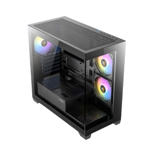 ANTEC CX300M RGB Black Mid-Tower Gaming Case Case