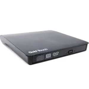 External Burner Gold Touch USB Slim DVD R/W