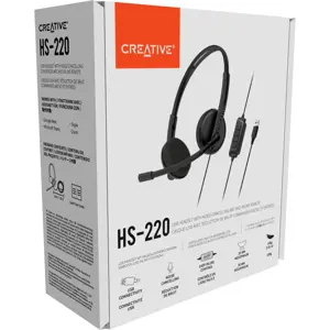 Creative ChatMax Headset &amp; Microphone HS-220
