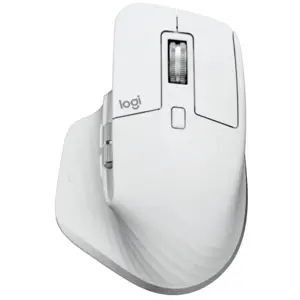 Logitech MX MASTER 3S Wireless Mouse - Pale Gray Performance Wireless Mouse