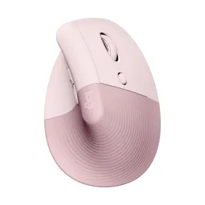 Logitech LIFT VERTICAL Wireless Mouse Rose