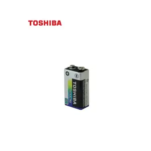 9V Alkaline Battery - Made by Toshiba