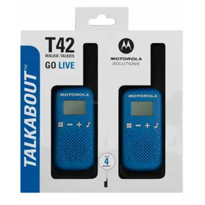 Pair of Motorola TLKR-T42 Twin Pack Radios
