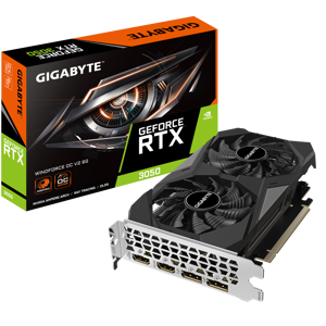 GigaByte RTX 3050 6GB DDR6 GV-N3050WF2OCV2-6GD