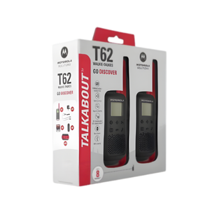 Motorola TLKR-T62 Twin Pack Pair of Radios