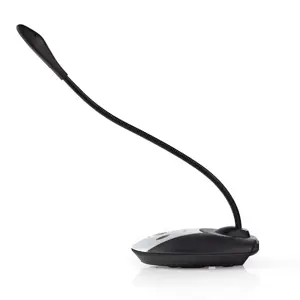 Nedio Flexible Desktop Microphone MICDU100BK