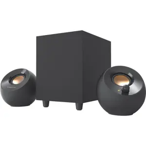Creative PEBBLE Plus 2.1 Black 16W RMS PC Speakers