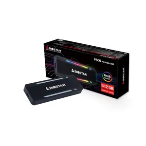 Biostar P500-512GB External Hard Disk - RGB