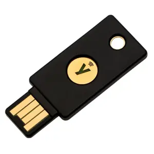 YubiKey 5 NFC TRAY Hardware Authentication Key - USB