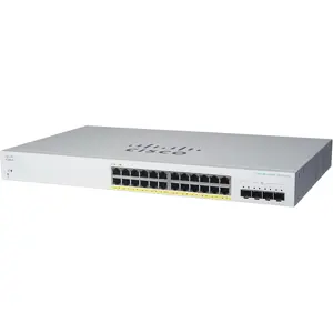 מתג 24 ערוצים Cisco POE Smart Switches CBS220-24P-4G-EU
