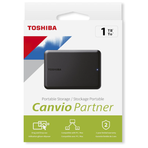 דיסק קשיח חיצוני Toshiba Canvio Ready 2.5" USB 3.2 1000GB HDTP310EK3AA