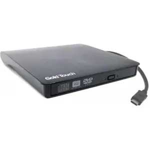 צורב חיצוני Gold Touch External USB3.0 Type C DVD-RW E-USB-C-DVDRW