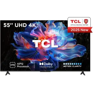 טלוויזה TCL 55V6C SMART Google TV 55"  4K UHD