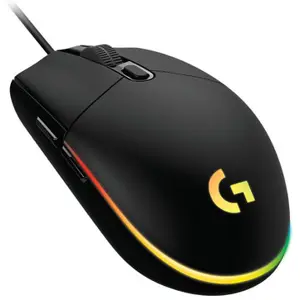 עכבר גיימרים Logitech G102 USB Lightsync Black RGB Mouse